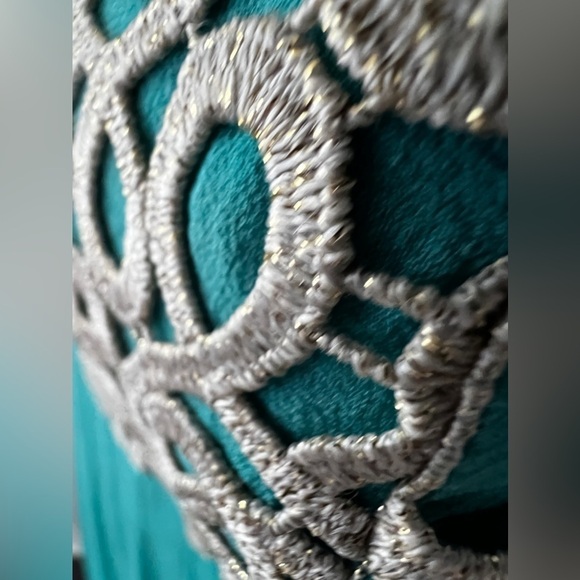 Lilly Pulitzer Jillie Night Out dress Chic Strapless Jewel Silk Gold Empire Sz 2 - Picture 6 of 16